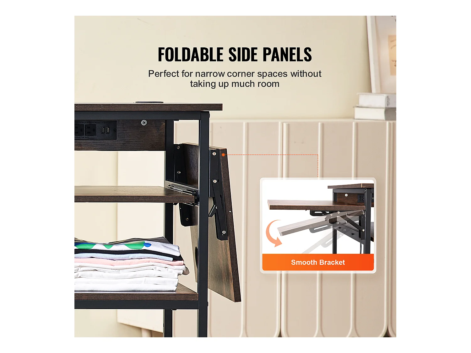 Table de Presse à Chaud SucceBuy Table de Presse à Chaud à 4 Niveaux Avec Station de Charge et Support Mobile