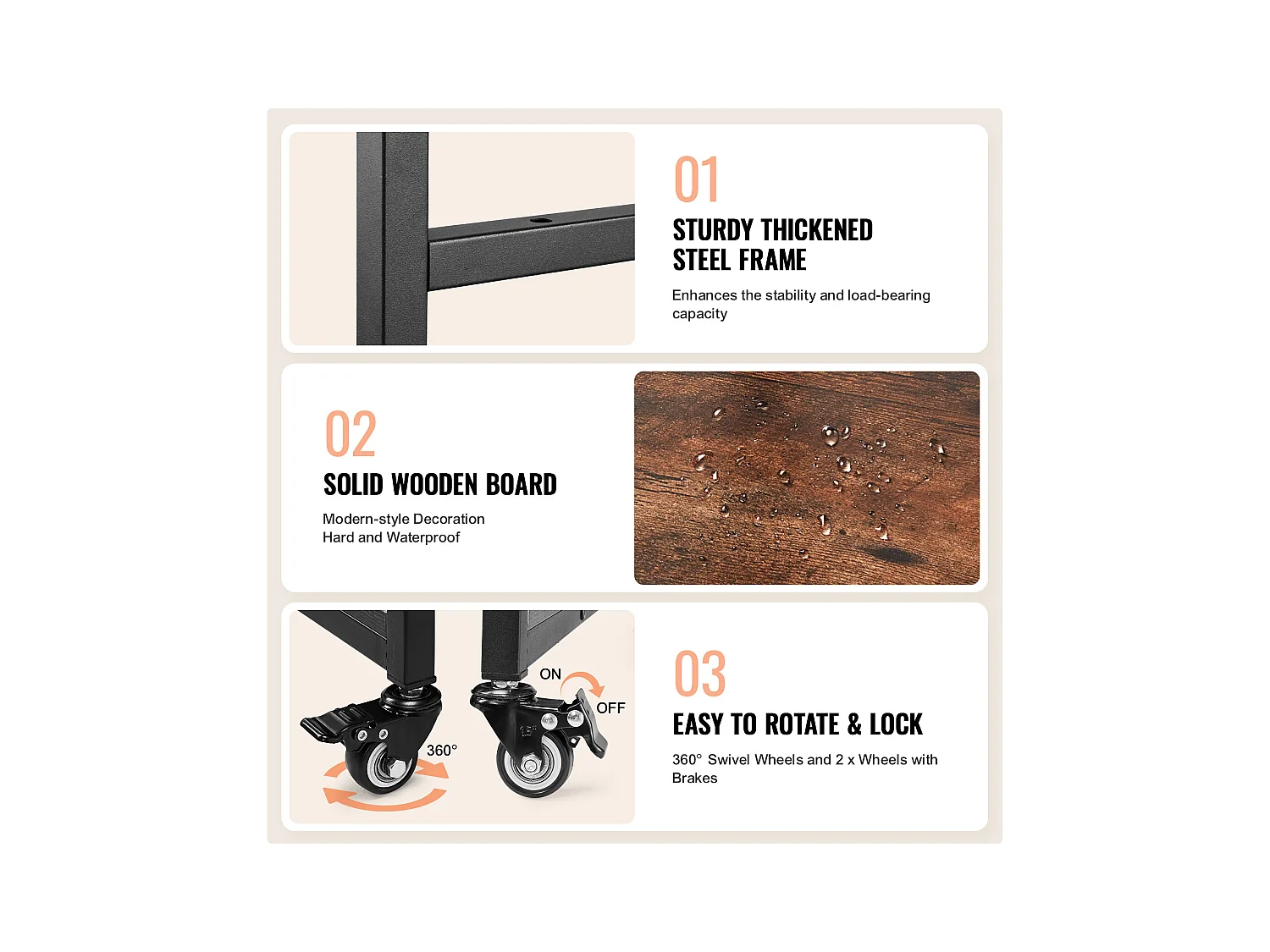 Table de Presse à Chaud SucceBuy Table de Presse à Chaud à 4 Niveaux Avec Station de Charge et Support Mobile