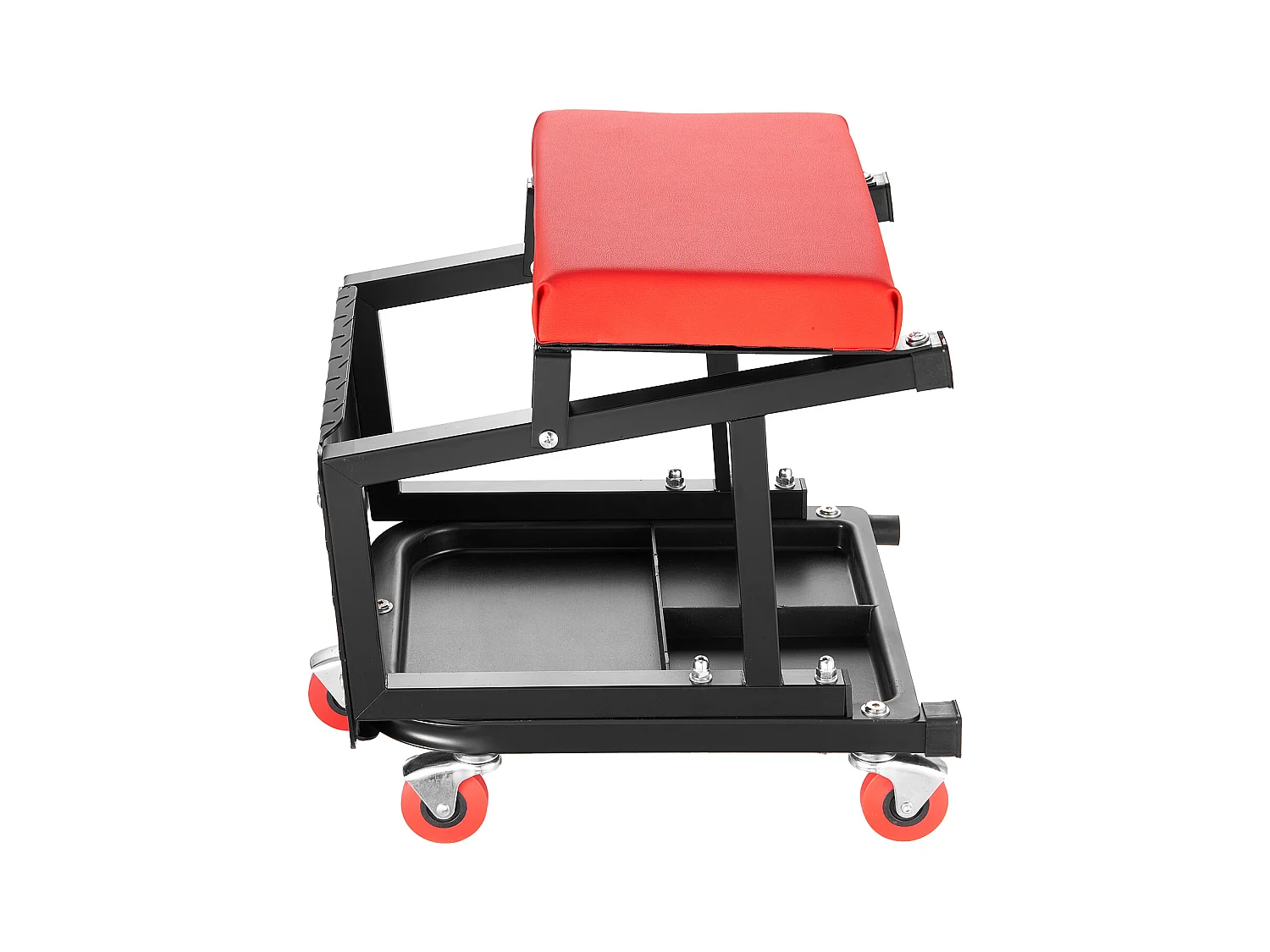 Tabouret d'Atelier SucceBuy, Mécanicien avec Roulettes Siège Escabeau Charge 136 kg