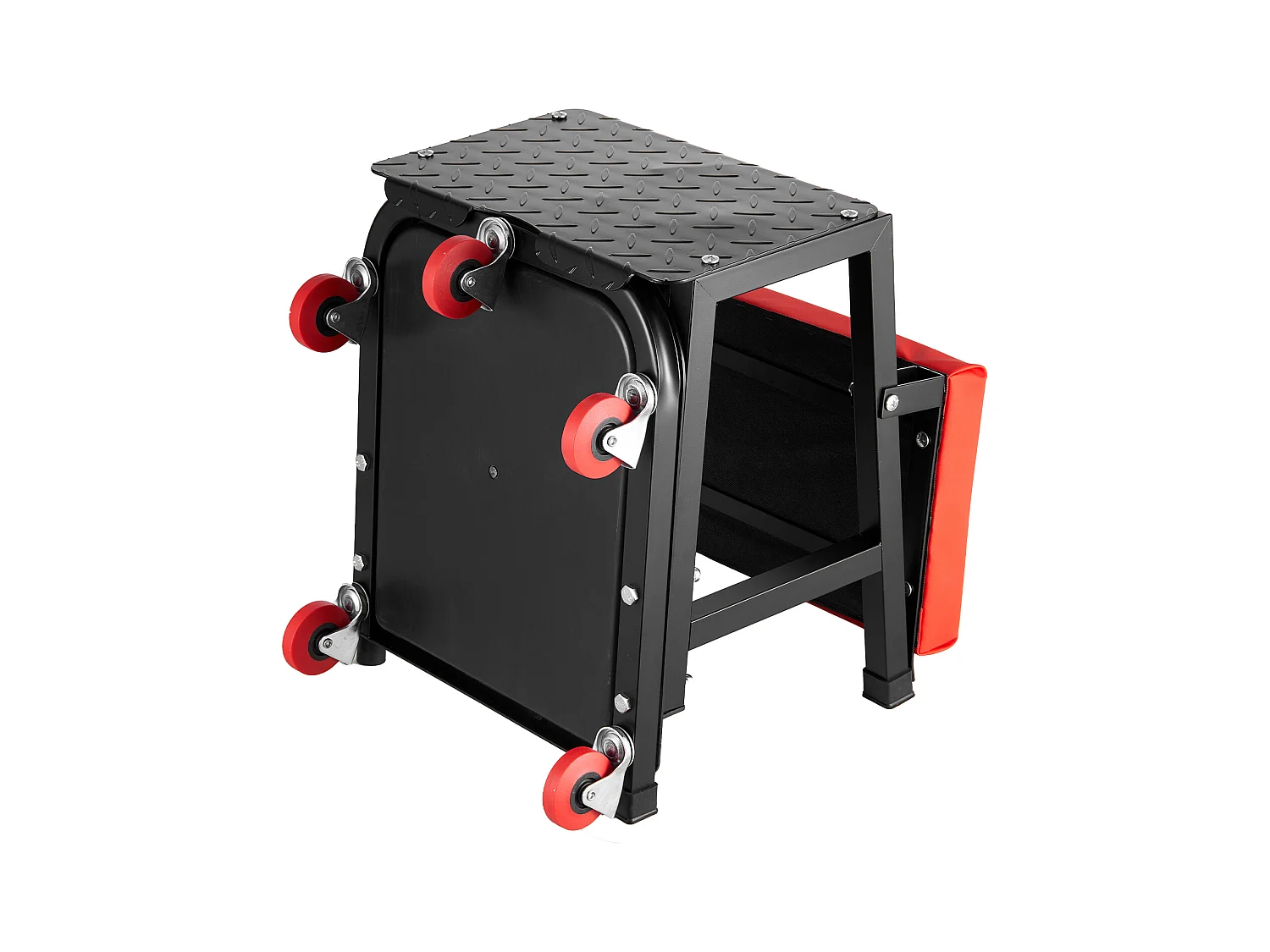 Tabouret d'Atelier SucceBuy, Mécanicien avec Roulettes Siège Escabeau Charge 136 kg