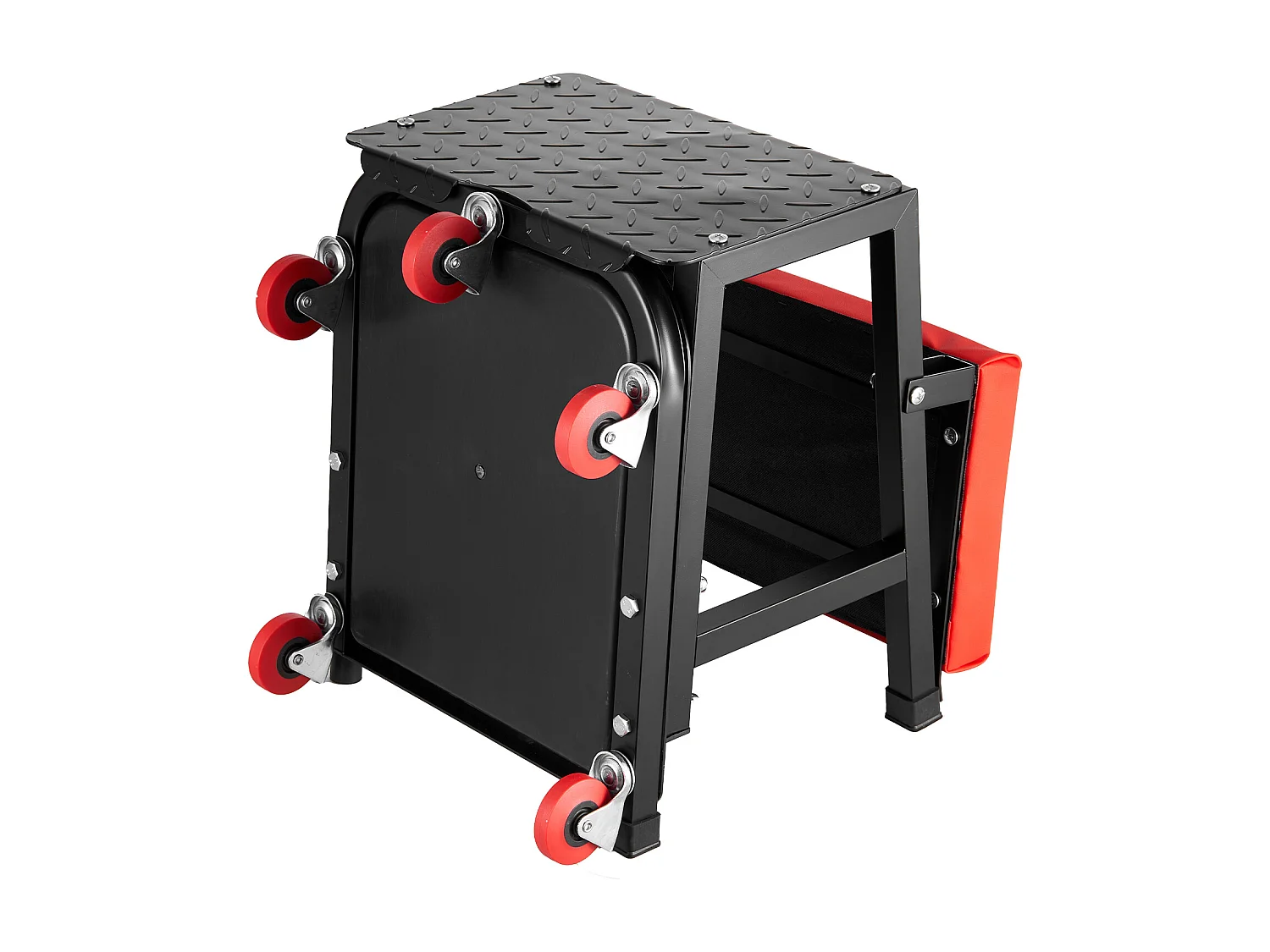 Tabouret d'Atelier SucceBuy, Mécanicien avec Roulettes Siège Escabeau Charge 136 kg