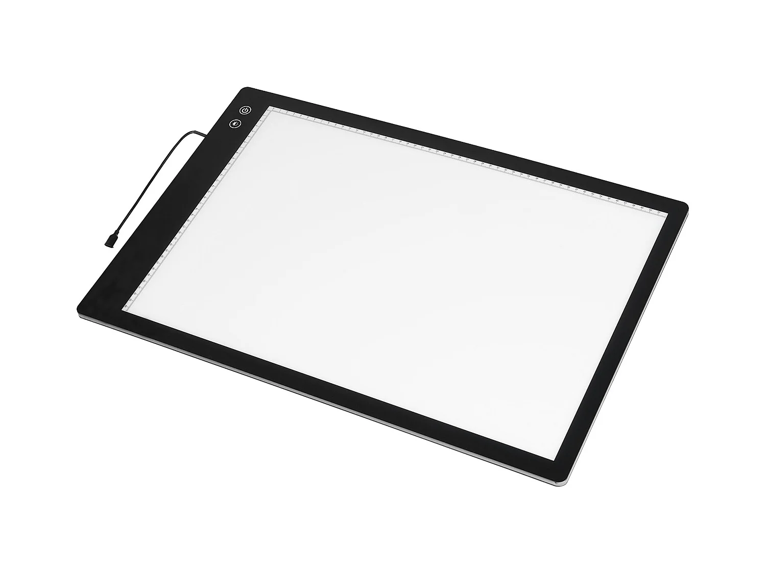 Panneau Lumineux LED Rechargeable SucceBuy A2 à Intensité Variable à 6 Niveaux, Noir