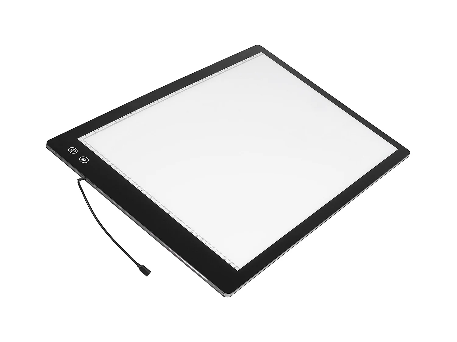 Panneau Lumineux LED Rechargeable SucceBuy A2 à Intensité Variable à 6 Niveaux, Noir