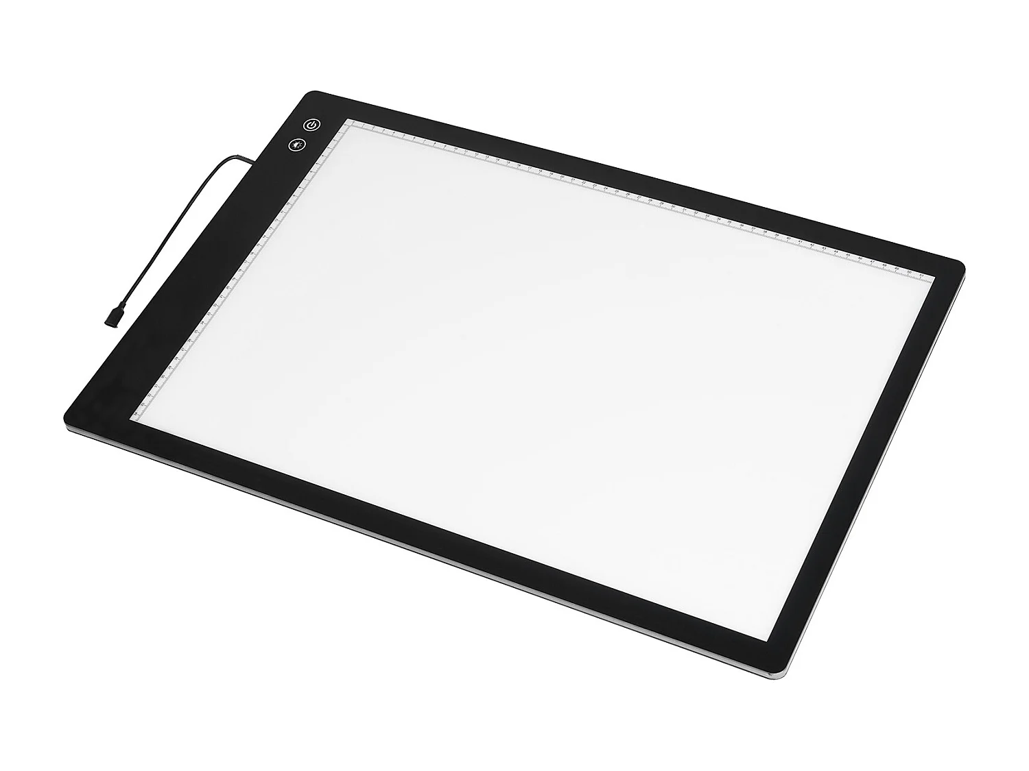 Panneau Lumineux LED Rechargeable SucceBuy A2 à Intensité Variable à 6 Niveaux, Noir