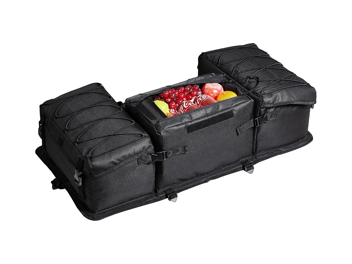 Sac de Rangement Arrière SucceBuy Sac de Rangement Arrière 50 L pour VTT en Tissu Oxford 600D Avec Rembourrage