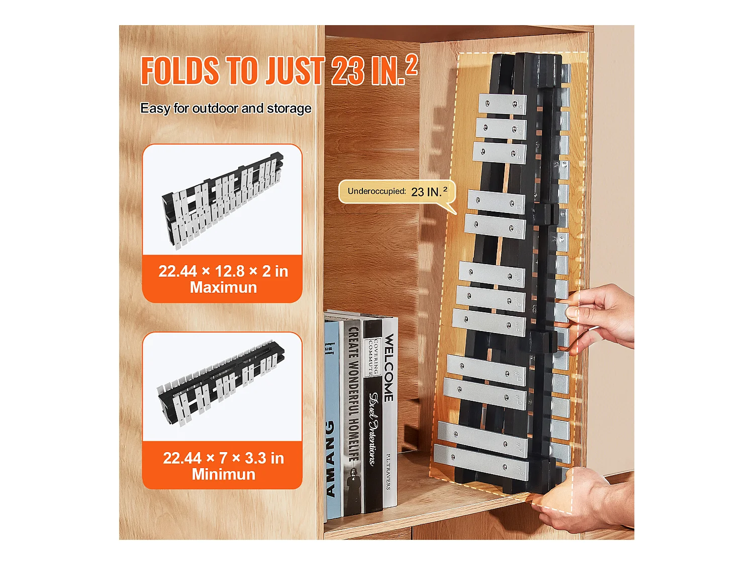 Xylophon Glockenspiel SucceBuy mit 30 Tönen, Einschließlich Schlägel, Sticks und Tasche, Vielseitiges Set für Erwachsene und Studenten