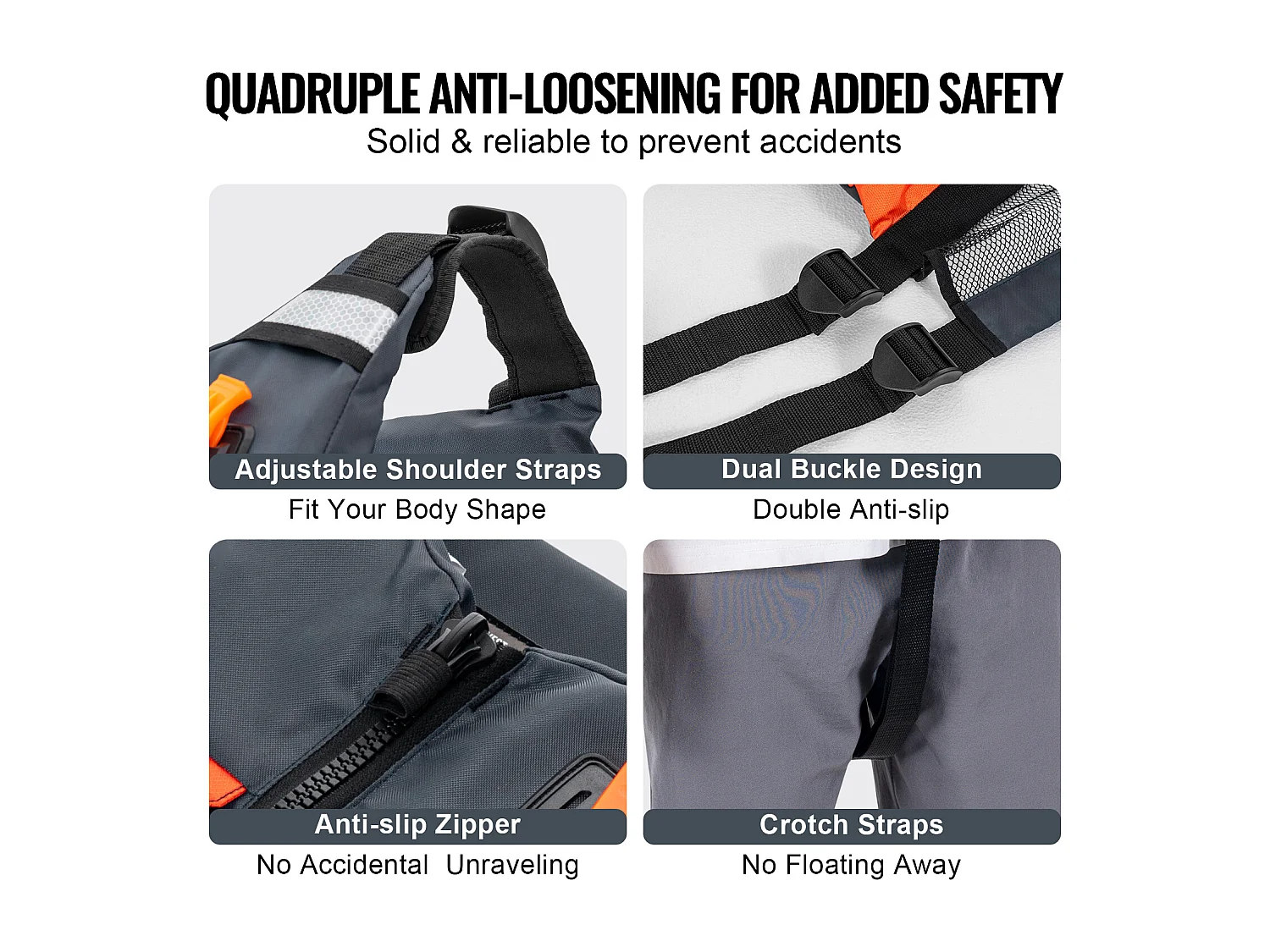 Watersports Vie Vest SucceBuy - 96N PFD de Flottabilité pour Hommes et Femmes, Taille L