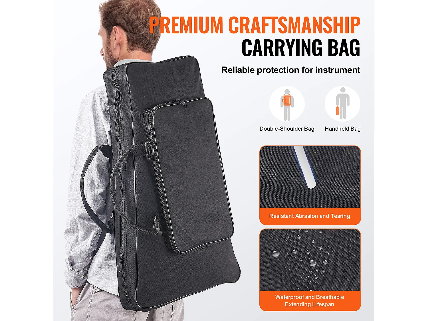 Xylophone Glockenspiel SucceBuy avec 32 Tons, Maillets, Support et Pad d'Entraînement, Ensemble Polyvalent pour Adultes et Étudiants