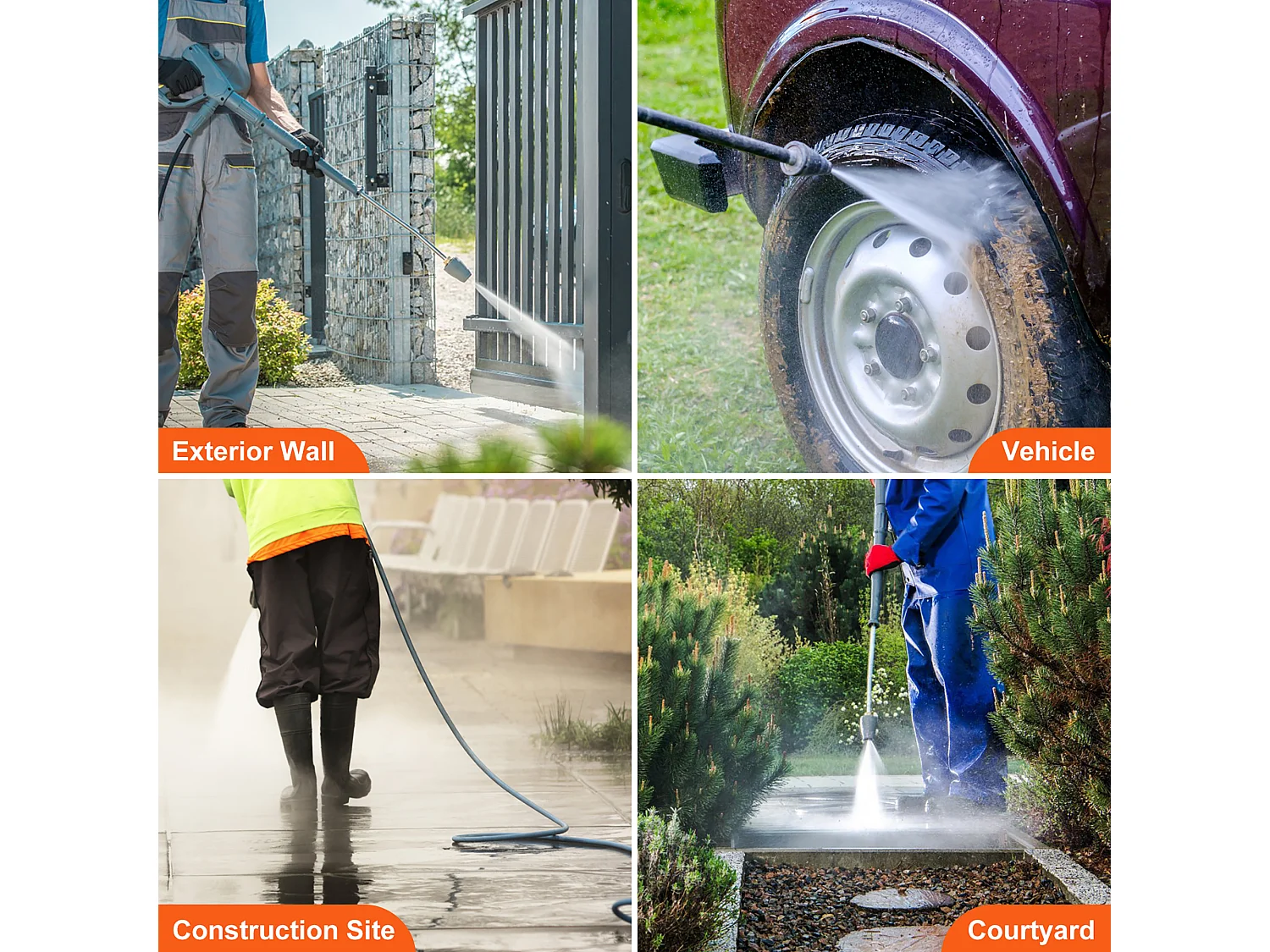 Pompa do Myjki Ciśnieniowej, SucceBuy Pompa do Myjki Ciśnieniowej 255 bar 9.5 L/min 19.05 mm Pozioma