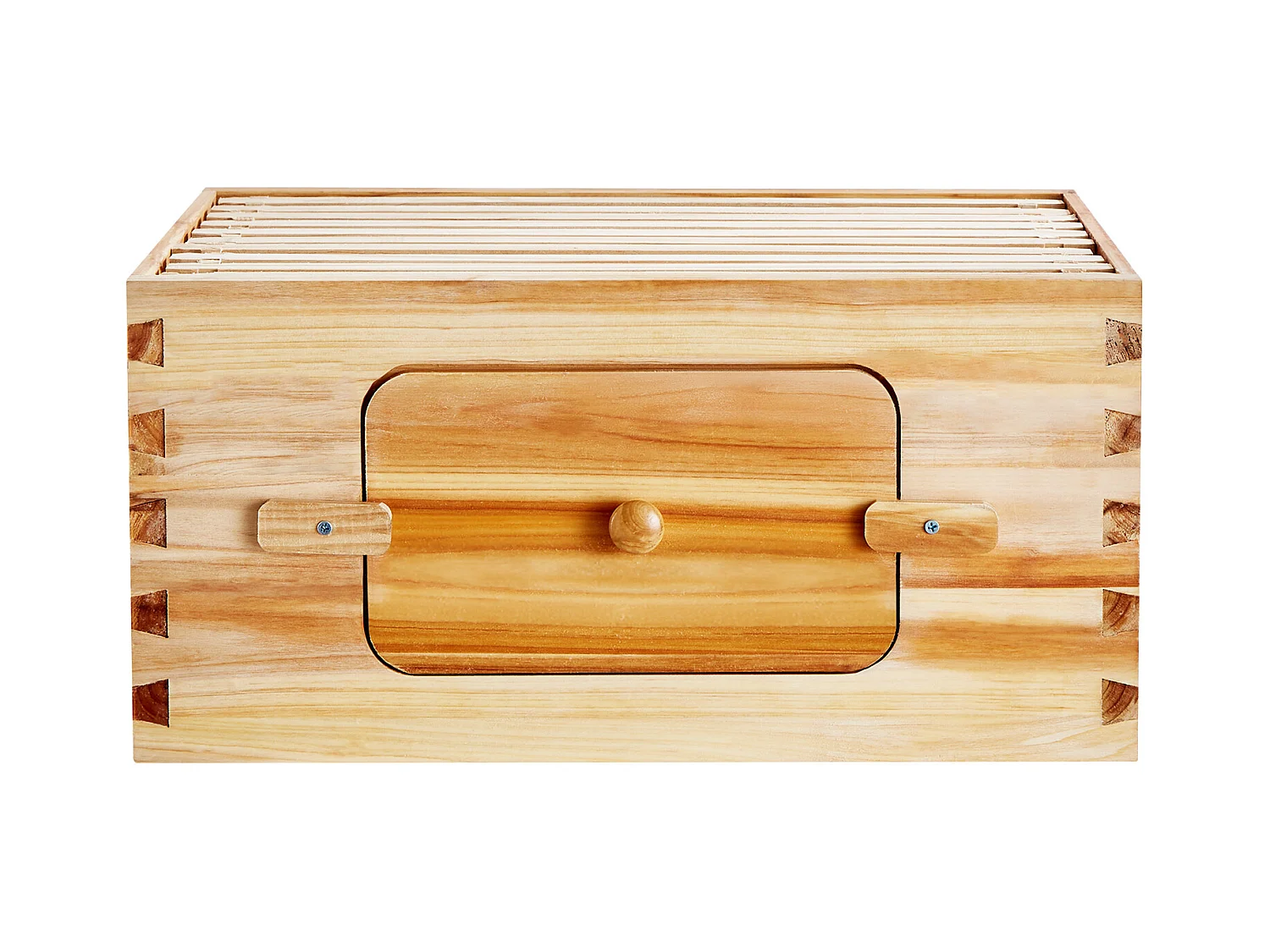 Kit van Bijenkorf SucceBuy met 10 Kaders en Acrylvensters voor Bijen, 100 % Natuurlijke Cederhout Bedekt met Bijenwas