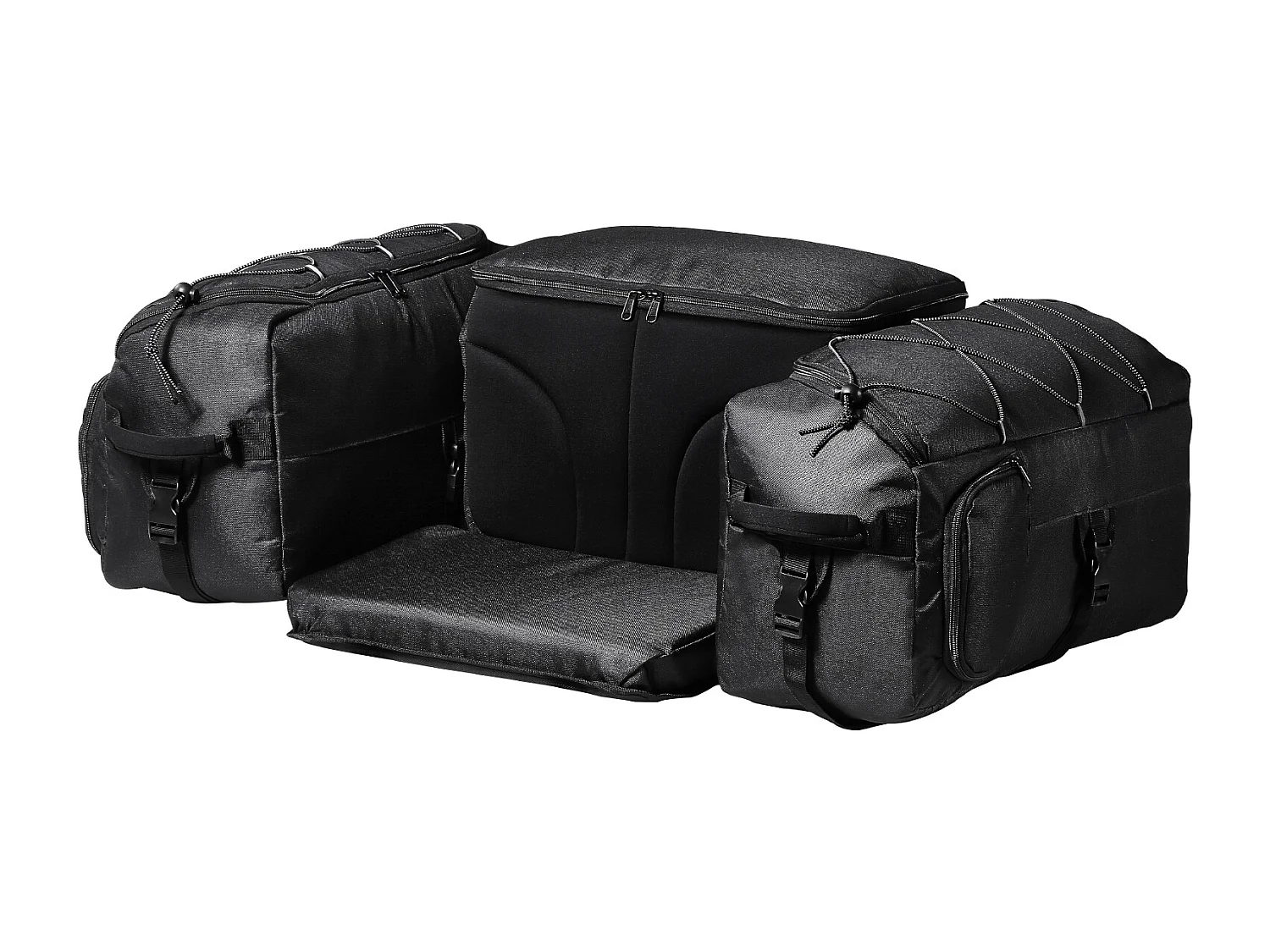 Opbergtas aan de Achterkant SucceBuy 74 L ATV-Bagagedragertas van 600D Oxford-Stof met Vulling