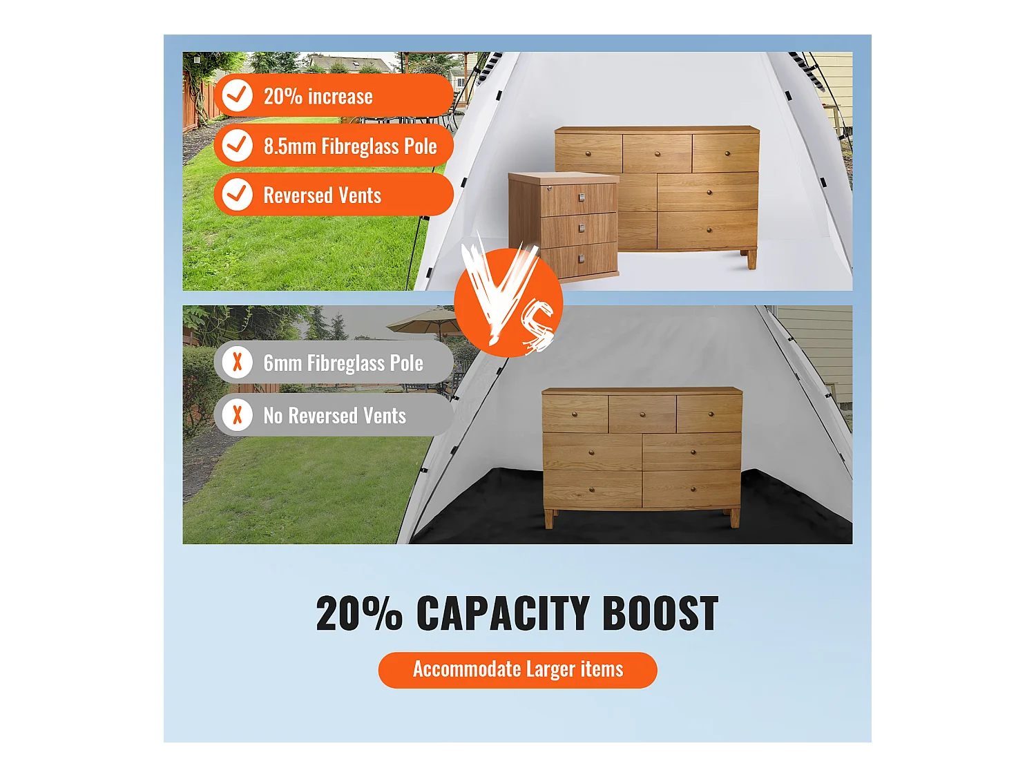 Cabine de Peinture Gonflable SucceBuy, Abri de Peinture Portable en Oxford 210D, 228x158x158 cm