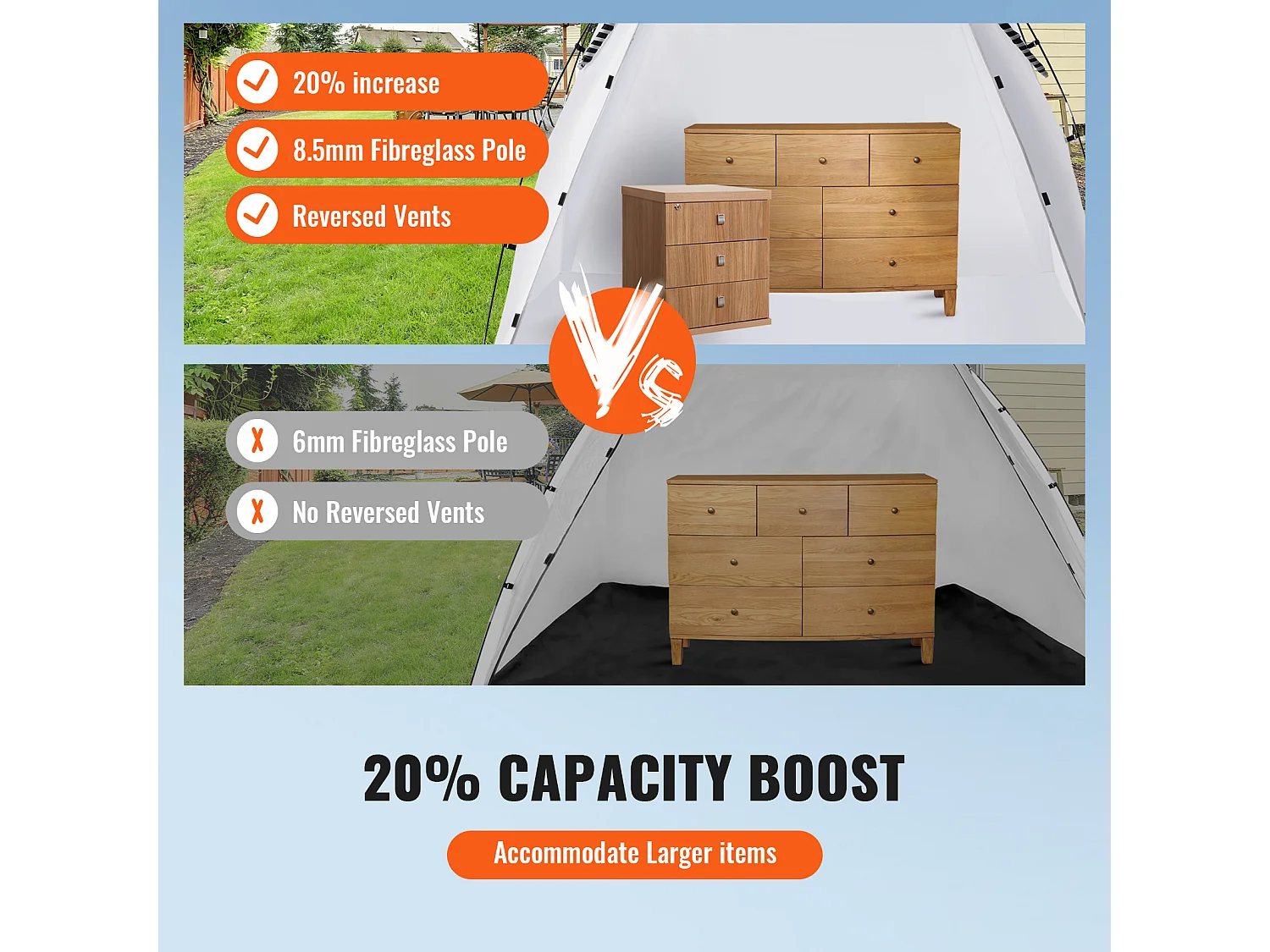 Cabine de Peinture Gonflable SucceBuy, Abri de Peinture Portable en Oxford 210D, 228x158x158 cm