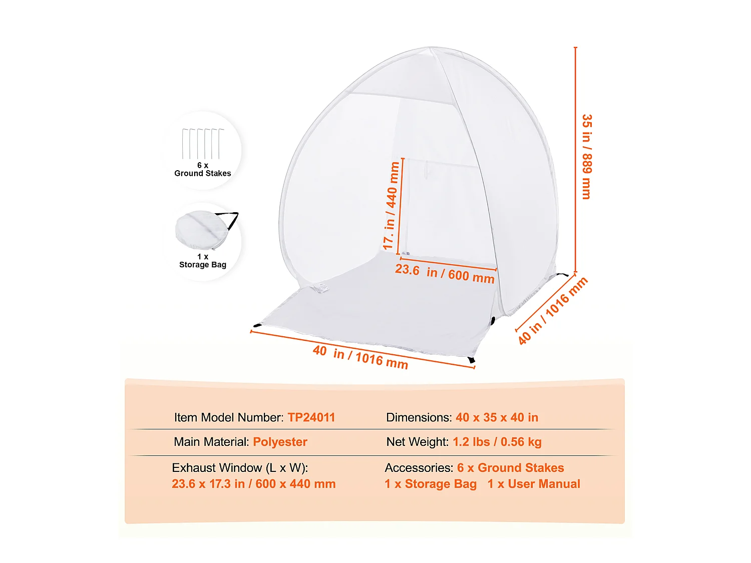 Cabine de Peinture Gonflable SucceBuy, Abri de Peinture Portable 102x102x89 cm, Polyester