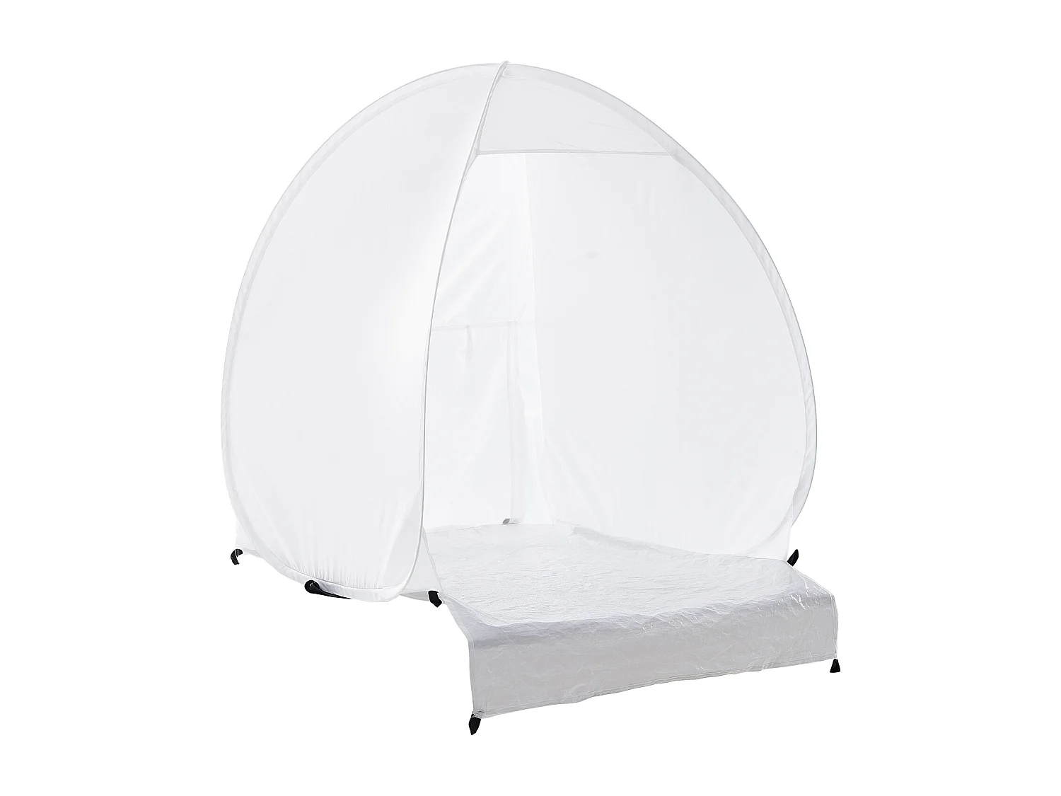 Aufblasbare Lackierkabine SucceBuy, Tragbarer Lackierschutzraum 102x102x89 cm, Polyester