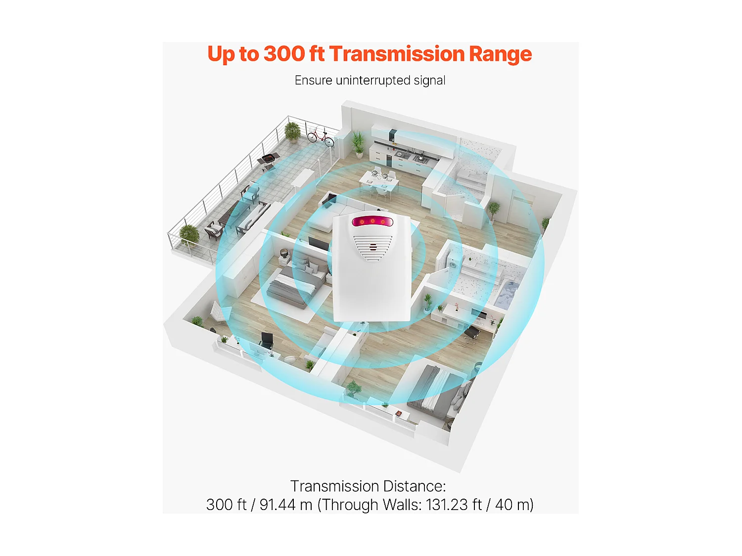 Tapis d'Alarme de Sortie de Lit, SucceBuy Capteur Sans Fil avec Téléavertisseur, Coussin Anti-Chute, Adapté aux Personnes Âgées, Utilisation Domestique