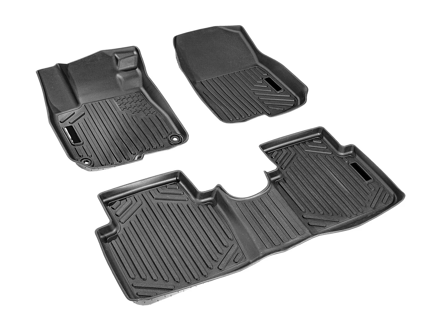 Tapis de Sol pour Automobile SucceBuy, Pour Honda CR-V (Modèles Hybrides) 2017-2022, 3 Pièces