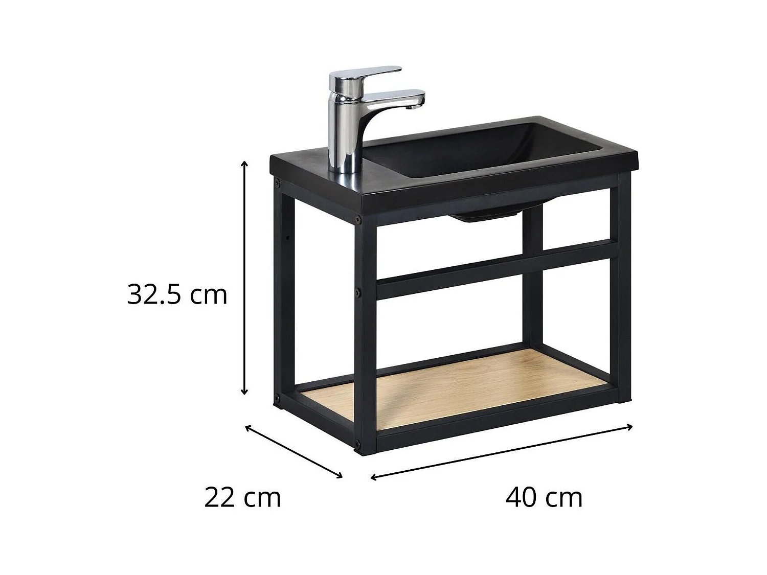 Set lavabo + rubinetto SAO