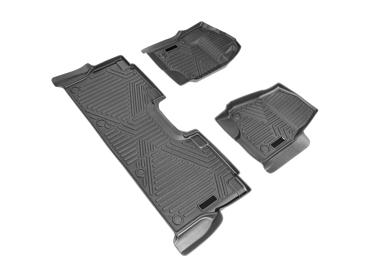 Tapis de Sol pour Automobile SucceBuy, Ensemble de 3 Pièces pour Ford F-250/F-350/F-450 2017-2022