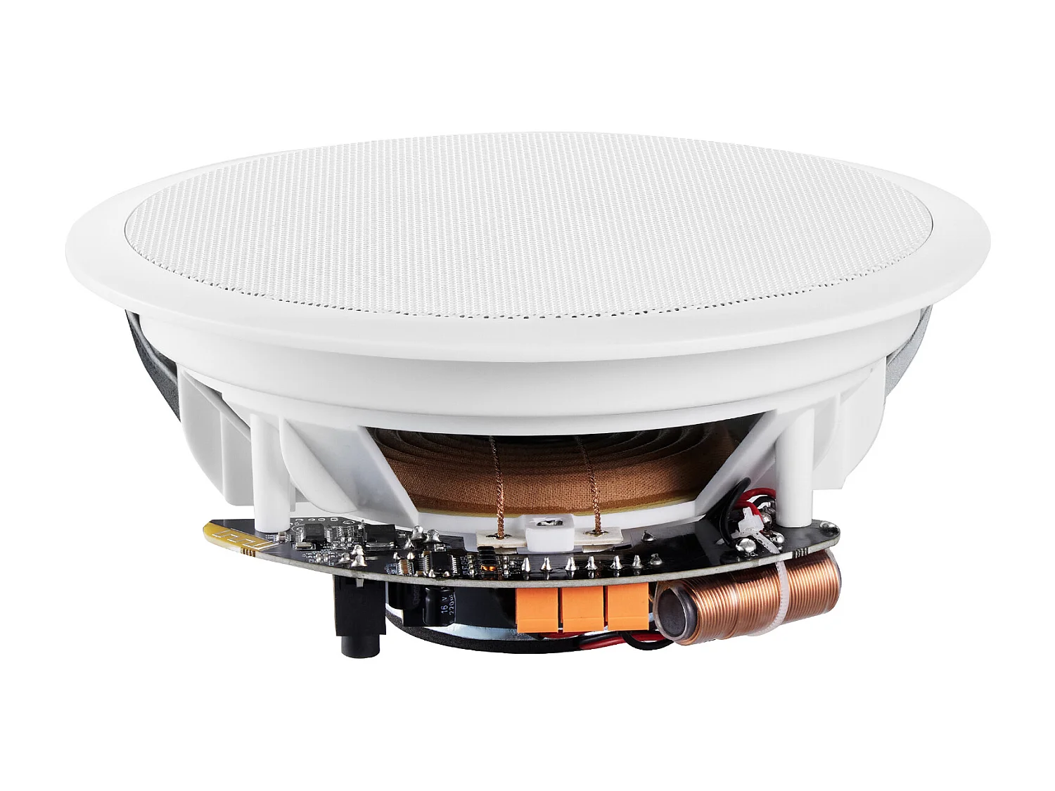 Bluetooth Plafondluidsprekers SucceBuy 17cm 150W, Inbouwmontage, Inbouwsysteem voor Plafond en Muur