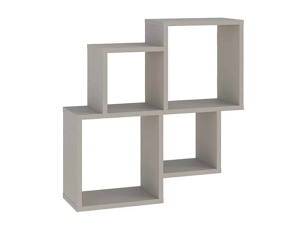 Mensola Oyo con 4 scomparti – Funzionalità e design in finitura cashmere