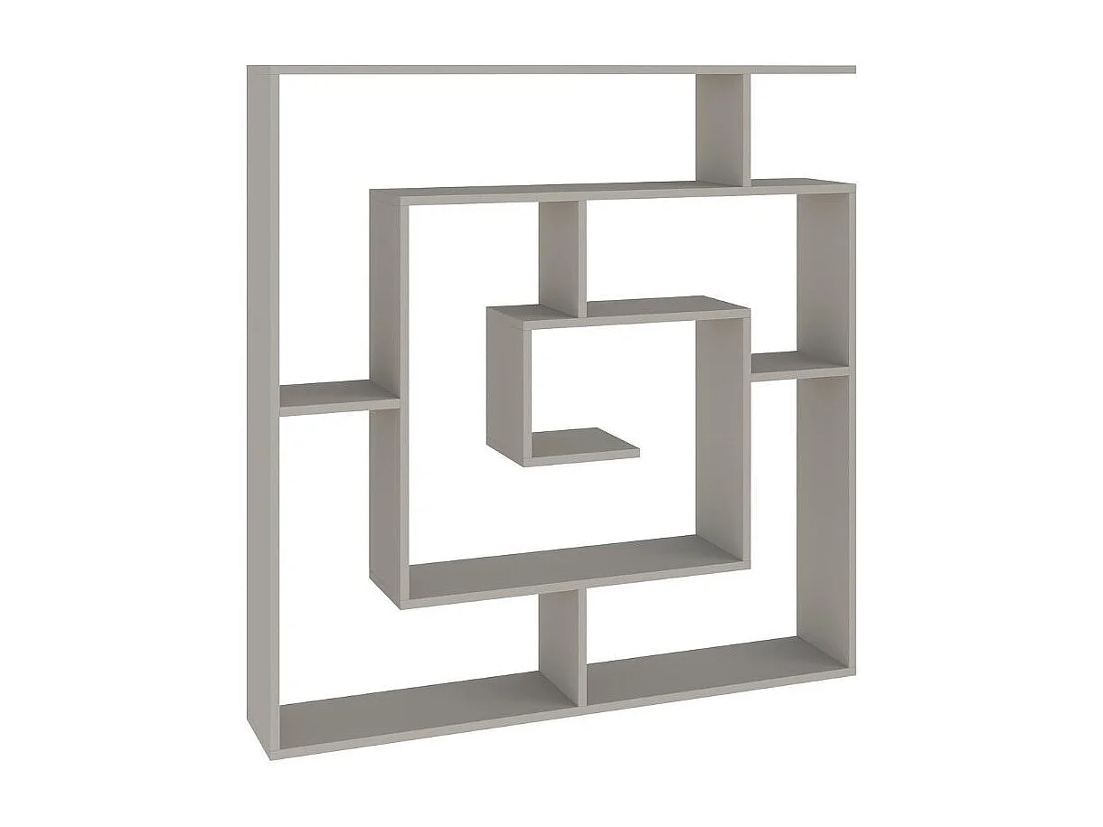 Libreria cashmere con 9 ripiani Labirent 125x22x129