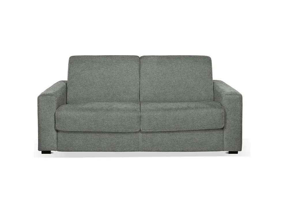 Divano letto 3 posti Kriog tessuto Barrel83 grigio 200x98x86h