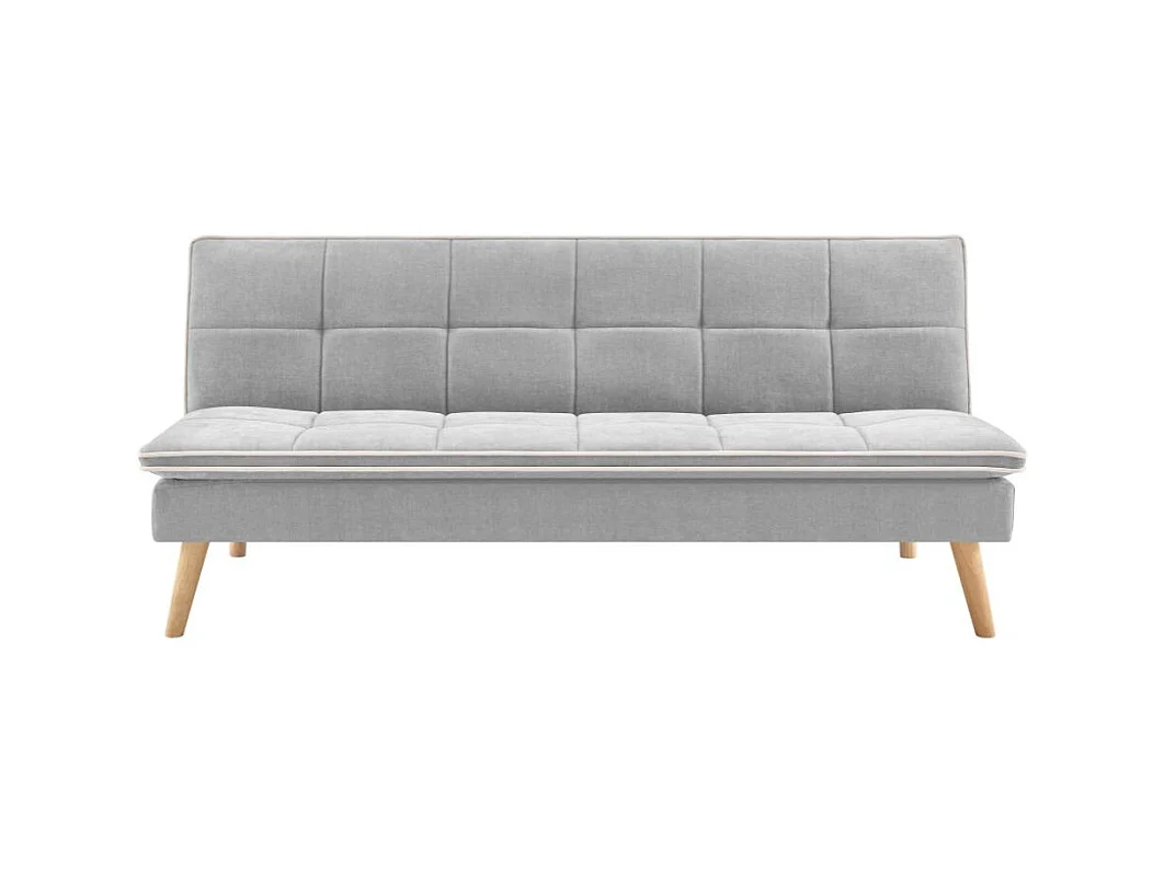 Divano letto Lunaria 3 posti colore grigio design moderno 182x88x80H