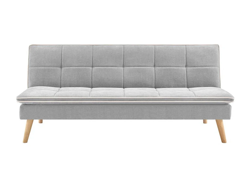 Divano letto Lunaria 3 posti colore grigio design moderno 182x88x80H