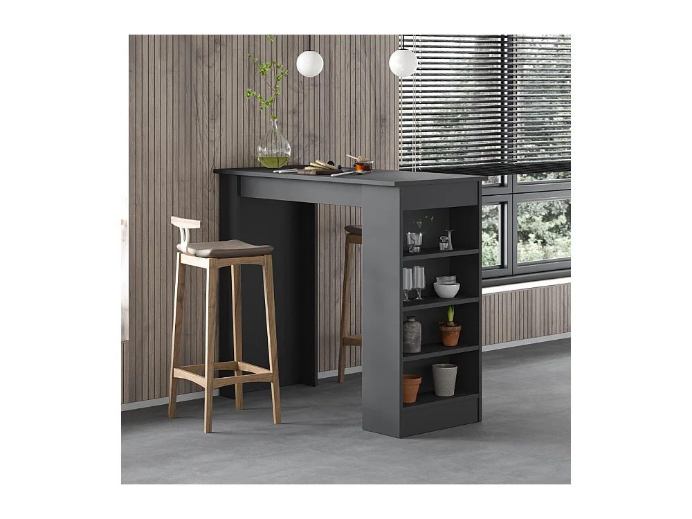 Penisola da cucina Swallow colore antracite