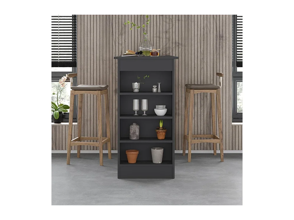 Penisola da cucina Swallow colore antracite