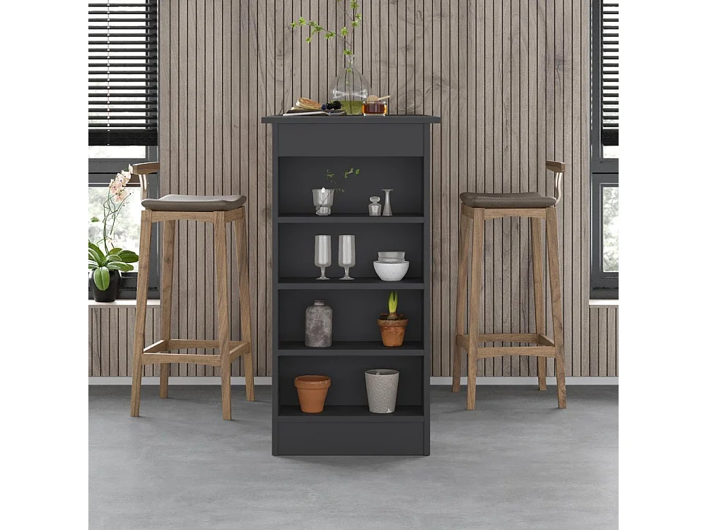 Penisola da cucina Swallow colore antracite