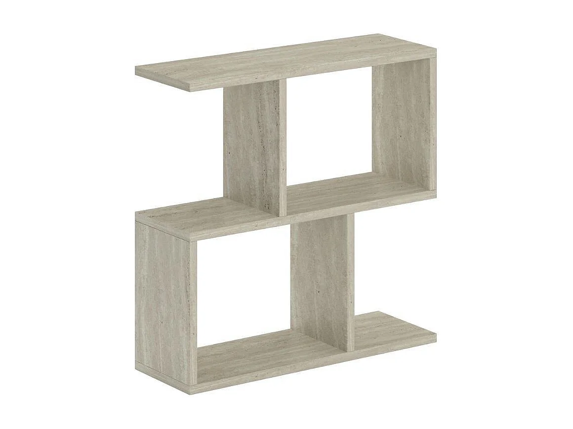 Tavolino da salotto travertino beige Homemania 60x19,5x60H – Design moderno e versatilità