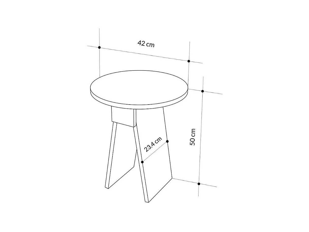 Tavolino da salotto Chen effetto marmo carrara bianco – Eleganza minimalista per ogni ambiente