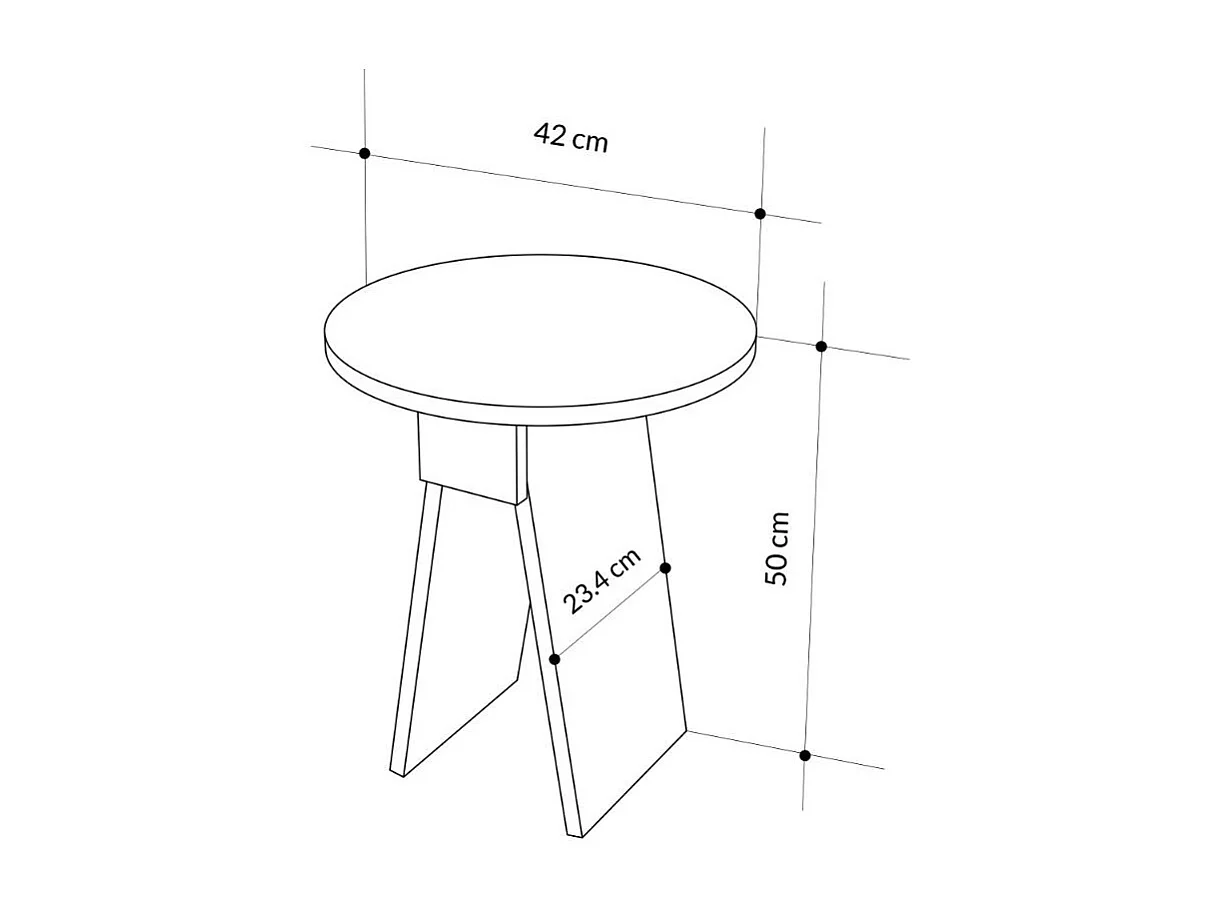 Tavolino da salotto Chen effetto marmo carrara bianco – Eleganza minimalista per ogni ambiente