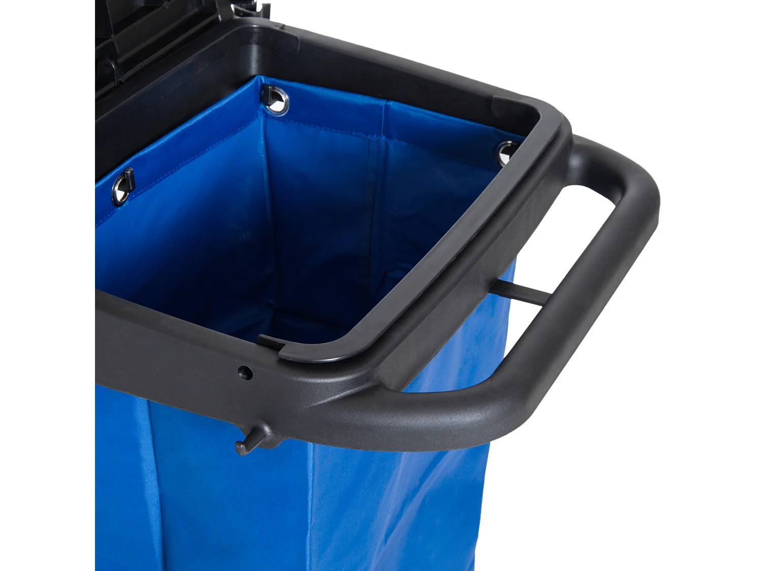 Carrello per Pulizie Professionale a Rotelle con 2 Secchi e Strizzatore