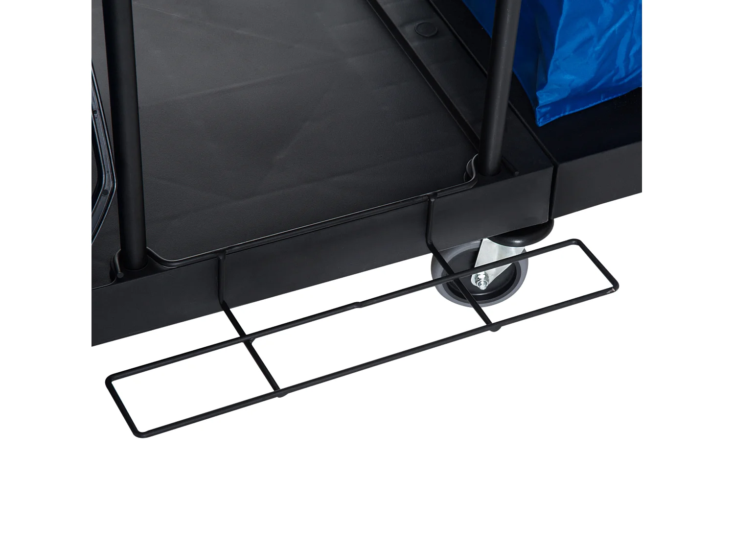 Carrello per Pulizie Professionale a Rotelle con 2 Secchi e Strizzatore