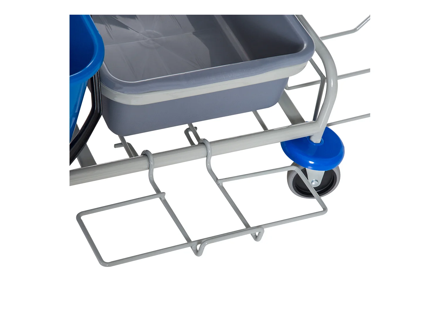 Carrello per Pulizie Professionale Secchio con Strizzatore e Rotelle