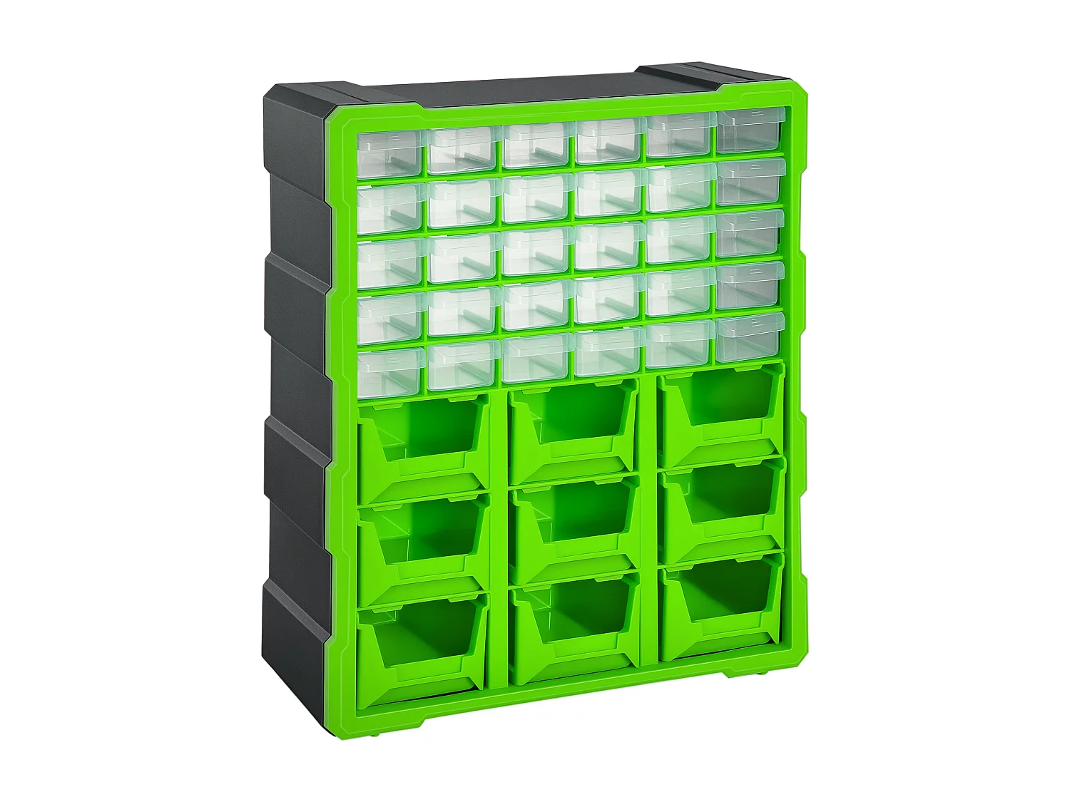 Cassettiera porta minuteria verde 30 cassetti