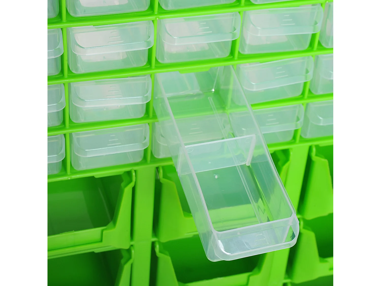 Cassettiera porta minuteria verde 30 cassetti