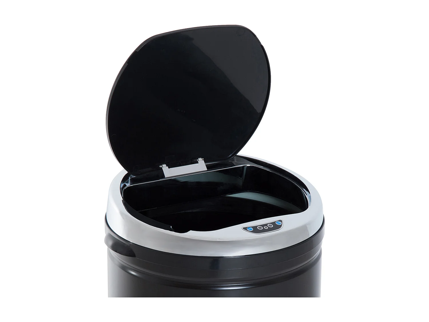 HOMCOM Pattumiera Automatica Sensore Infrarossi da 50L in Acciaio