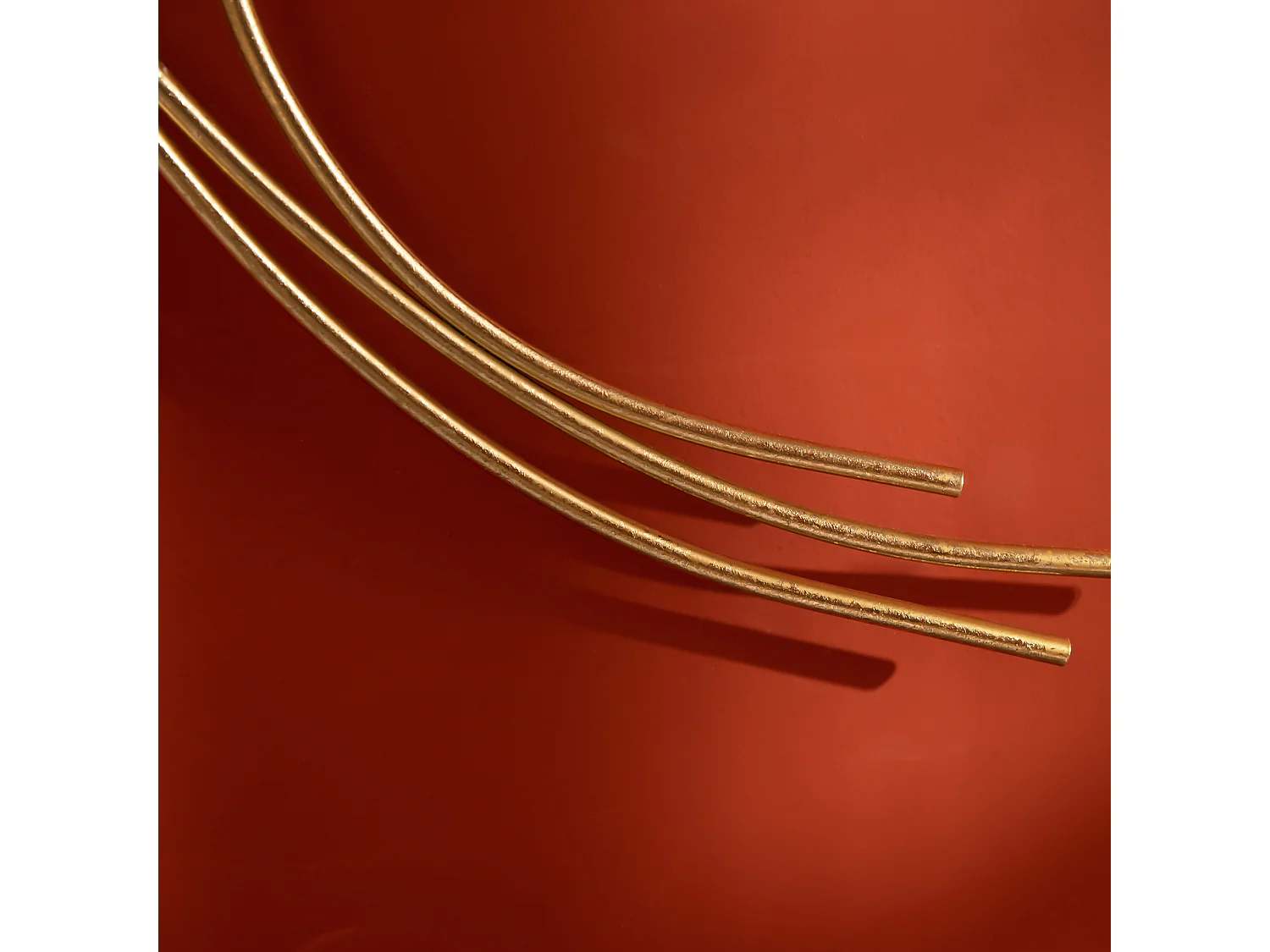 Decorazione murale 3d wall art con foglie di ginkgo 138x70cm