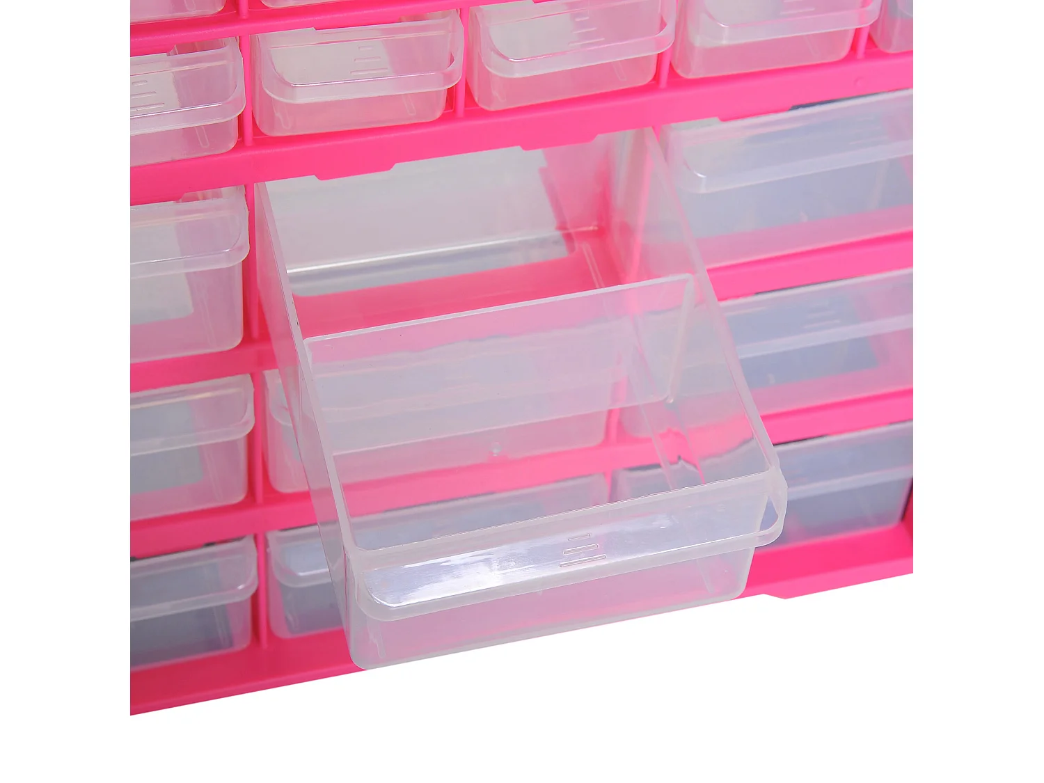 Cassettiera portaminuterie 39 cassetti trasparenti