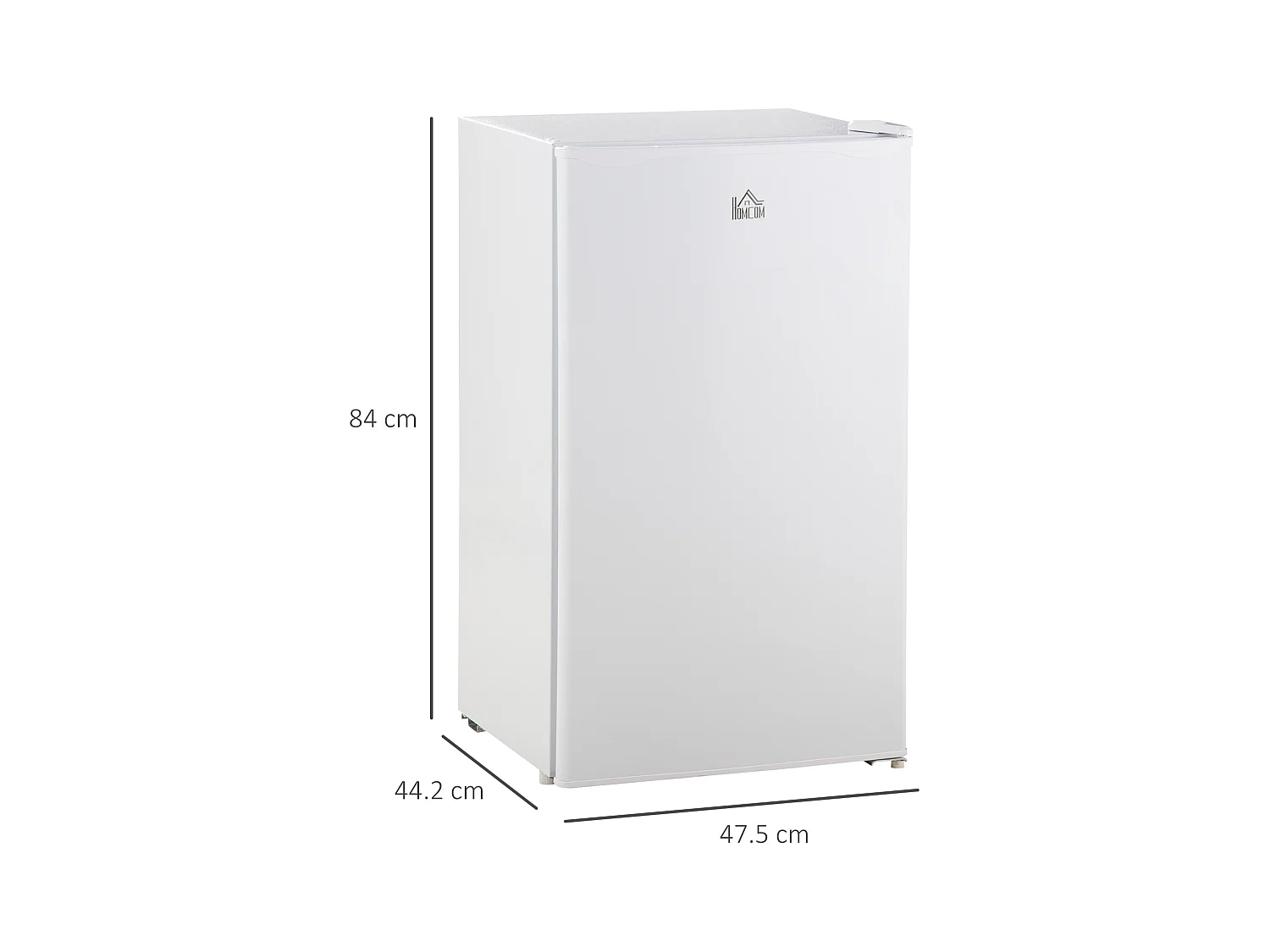 Frigo portatile 91l con scaffali a parete ripiani e 1 cassetto
