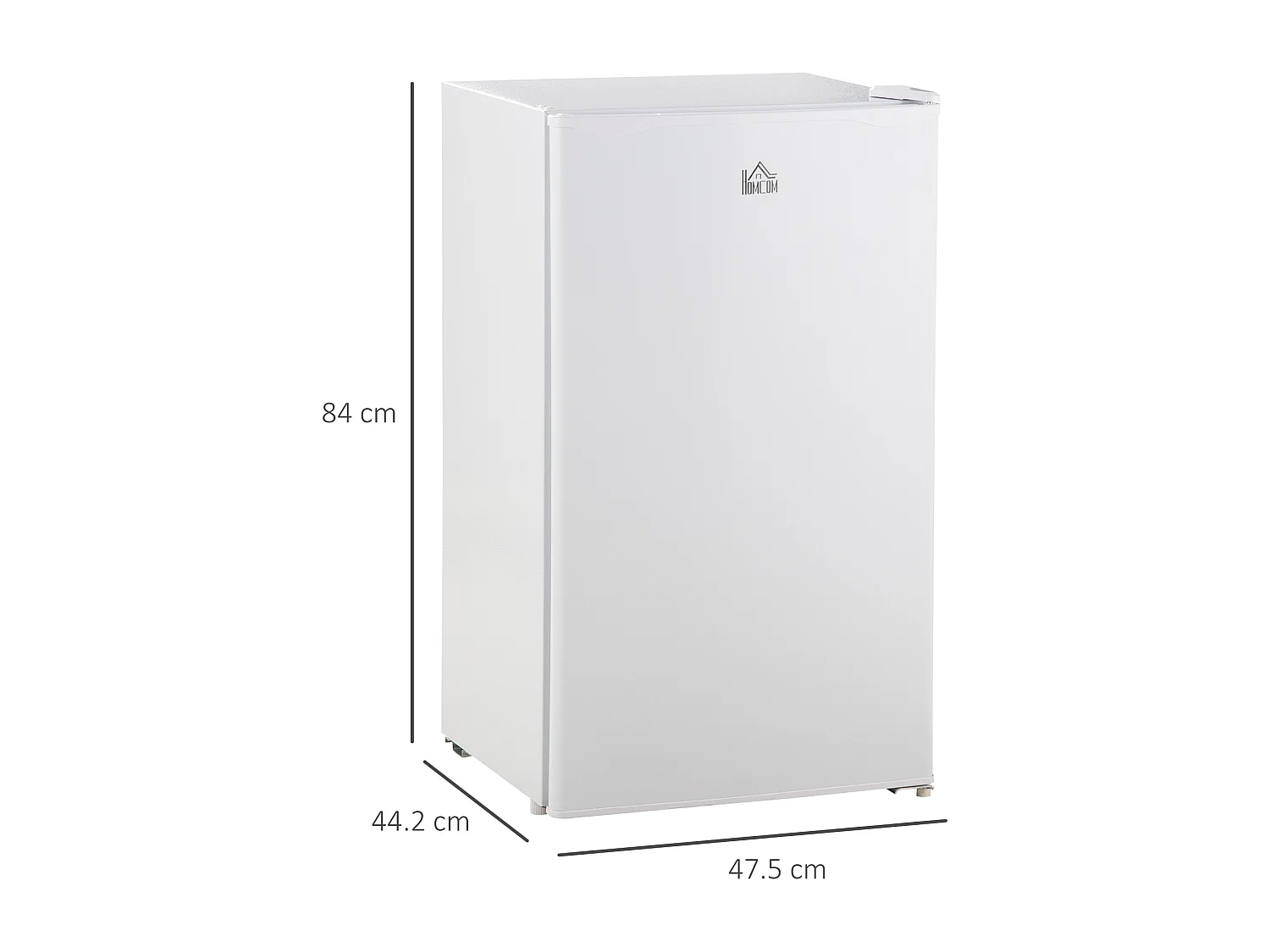 Frigo portatile 91l con scaffali a parete ripiani e 1 cassetto