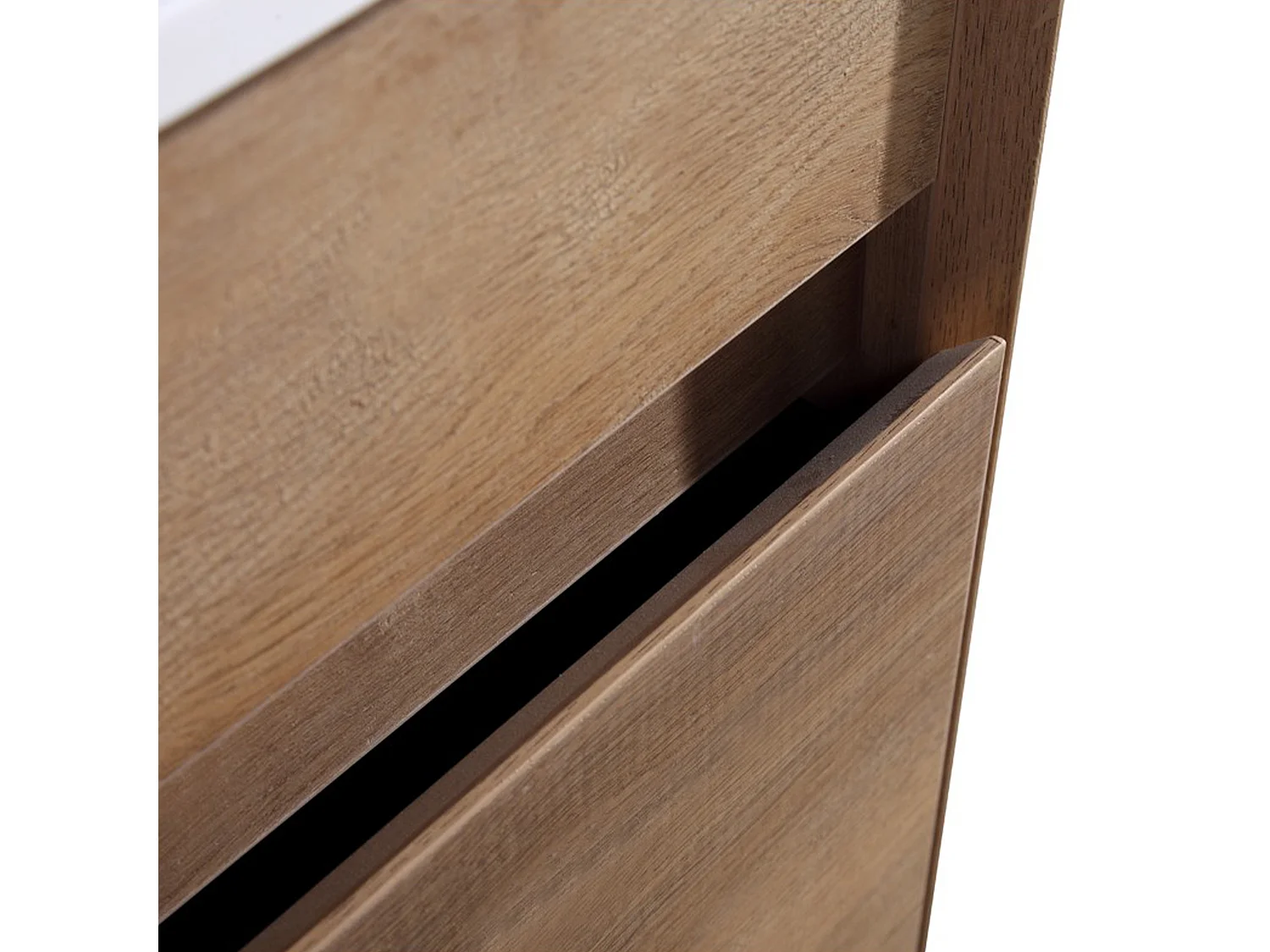 Meuble avec vasque 80 cm chêne brun Aquaroca