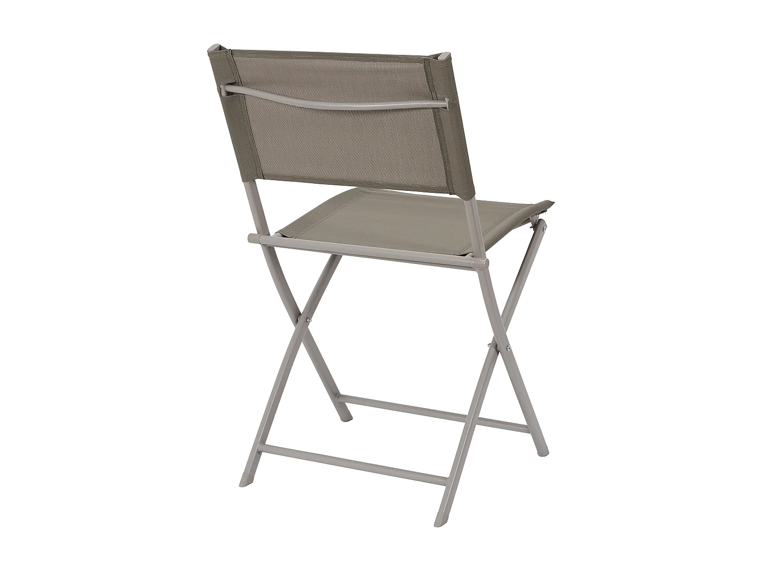 Lot de 4 Chaises - HOME DECO FACTORY - Elba - Pliante - Moderne - Beige