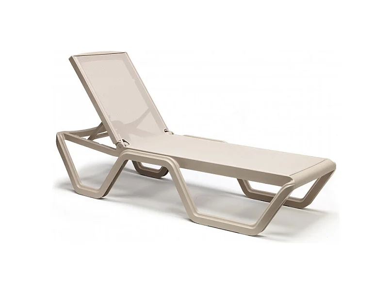 Bain de soleil sur roulettes VELA taupe