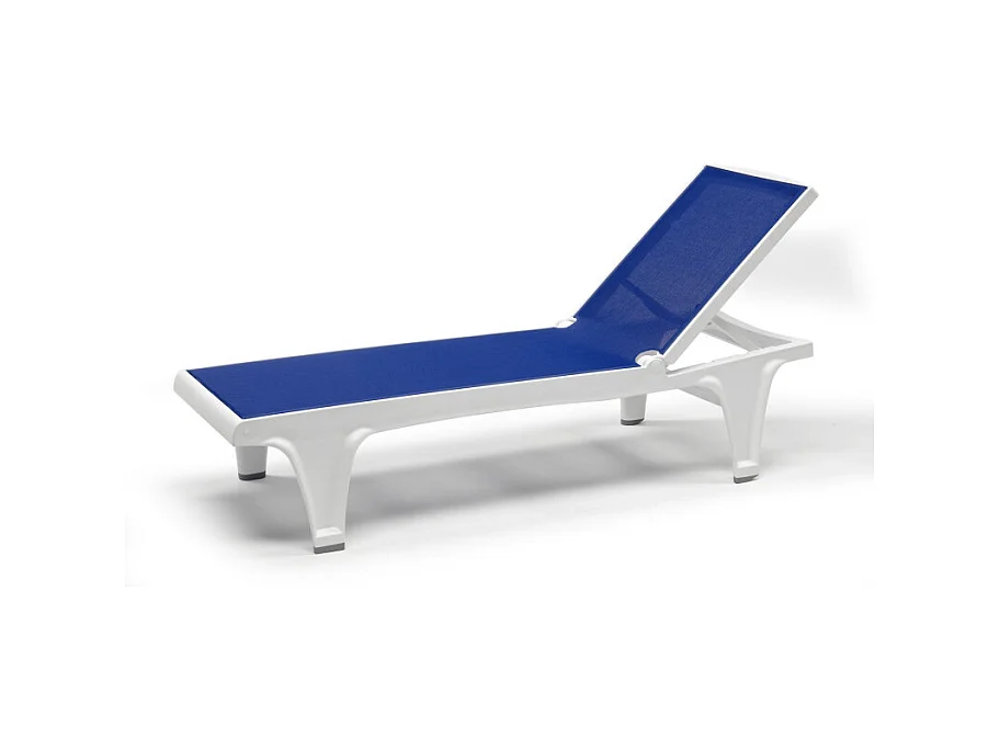 Bain de soleil Tahiti blanc ajustable