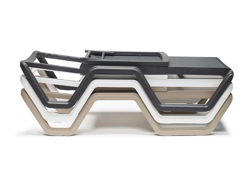 Bain de soleil sur roulettes VELA blanc